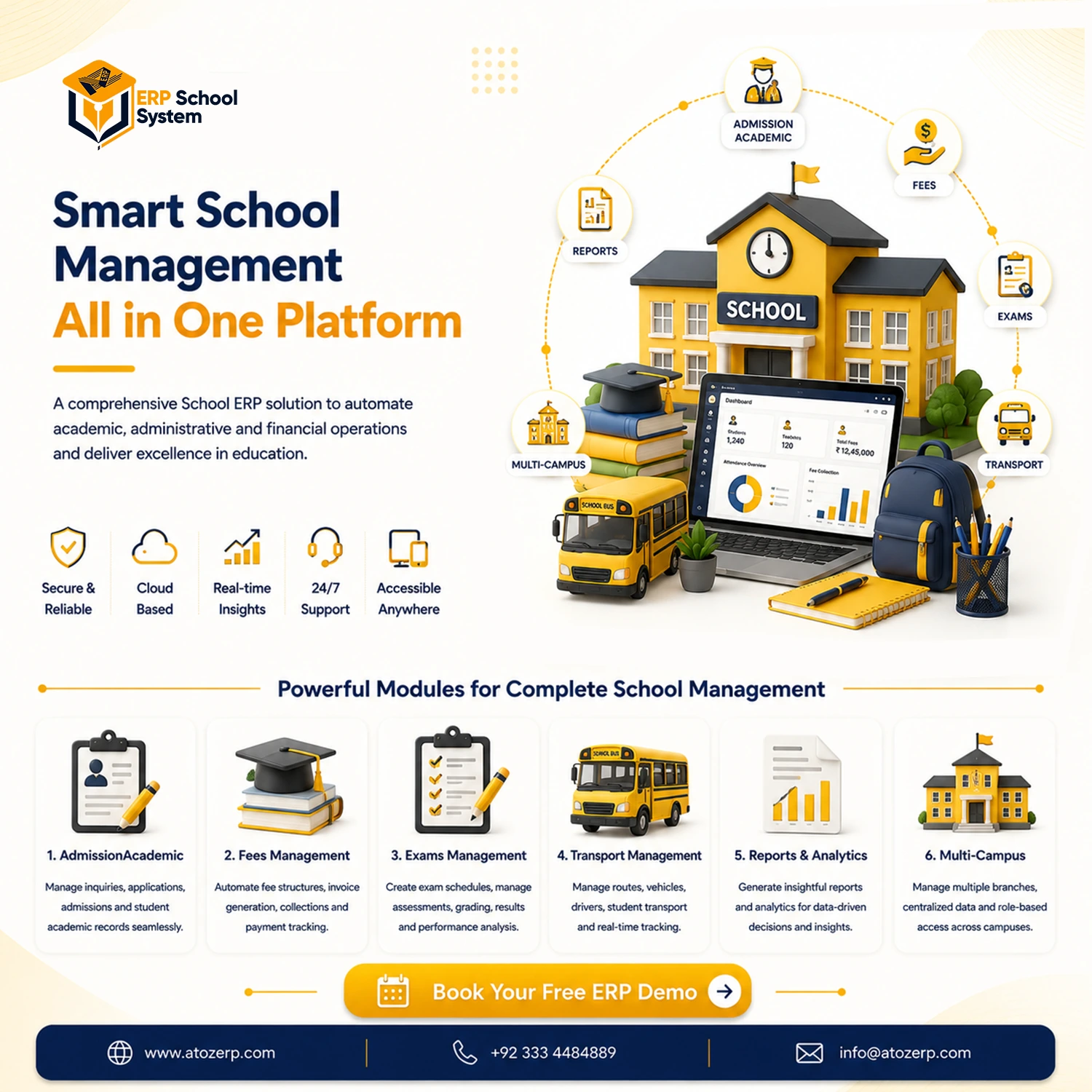 ATOZ-School Management ERP