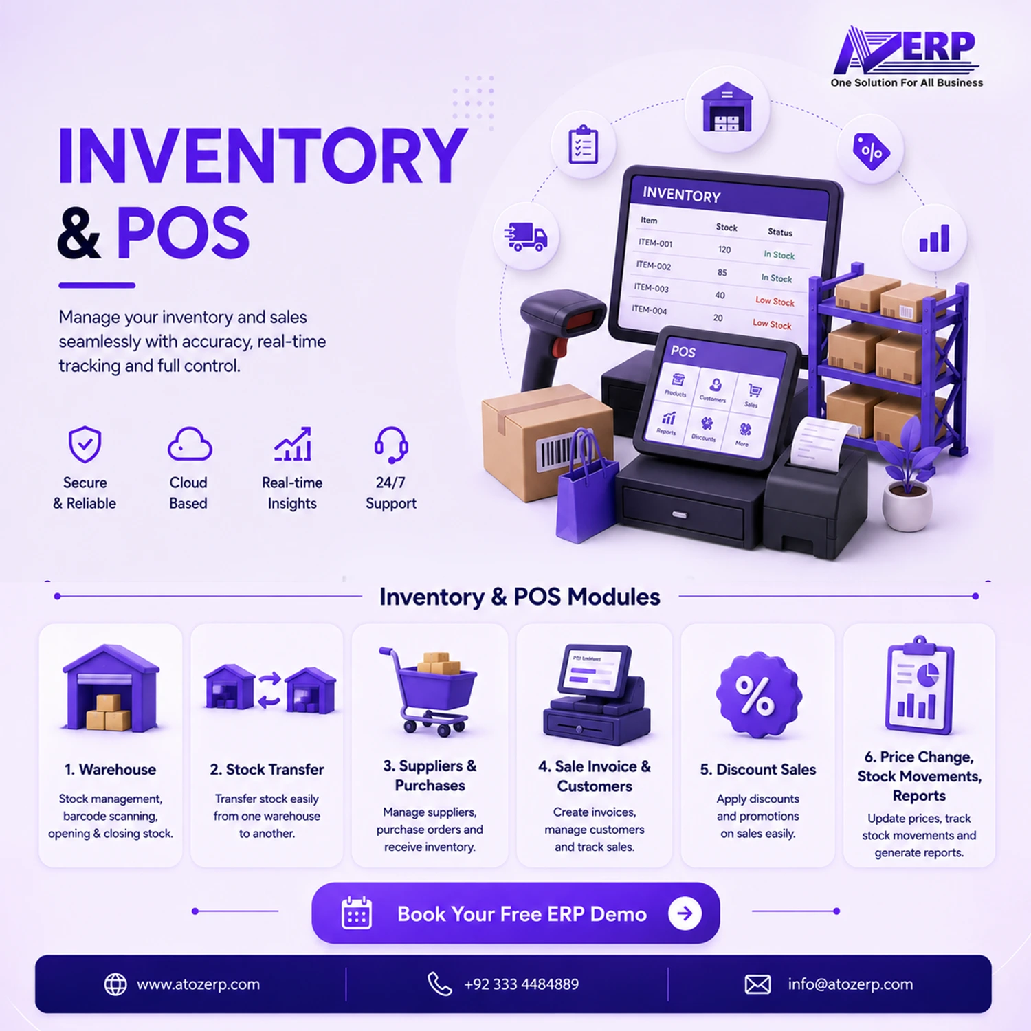 POS, Inventory & Stock Management