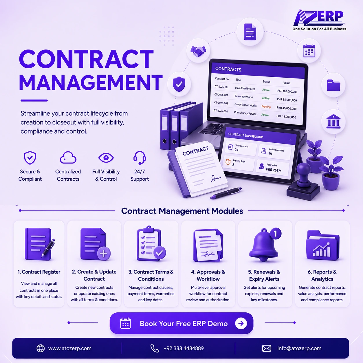Contract-Management ERP